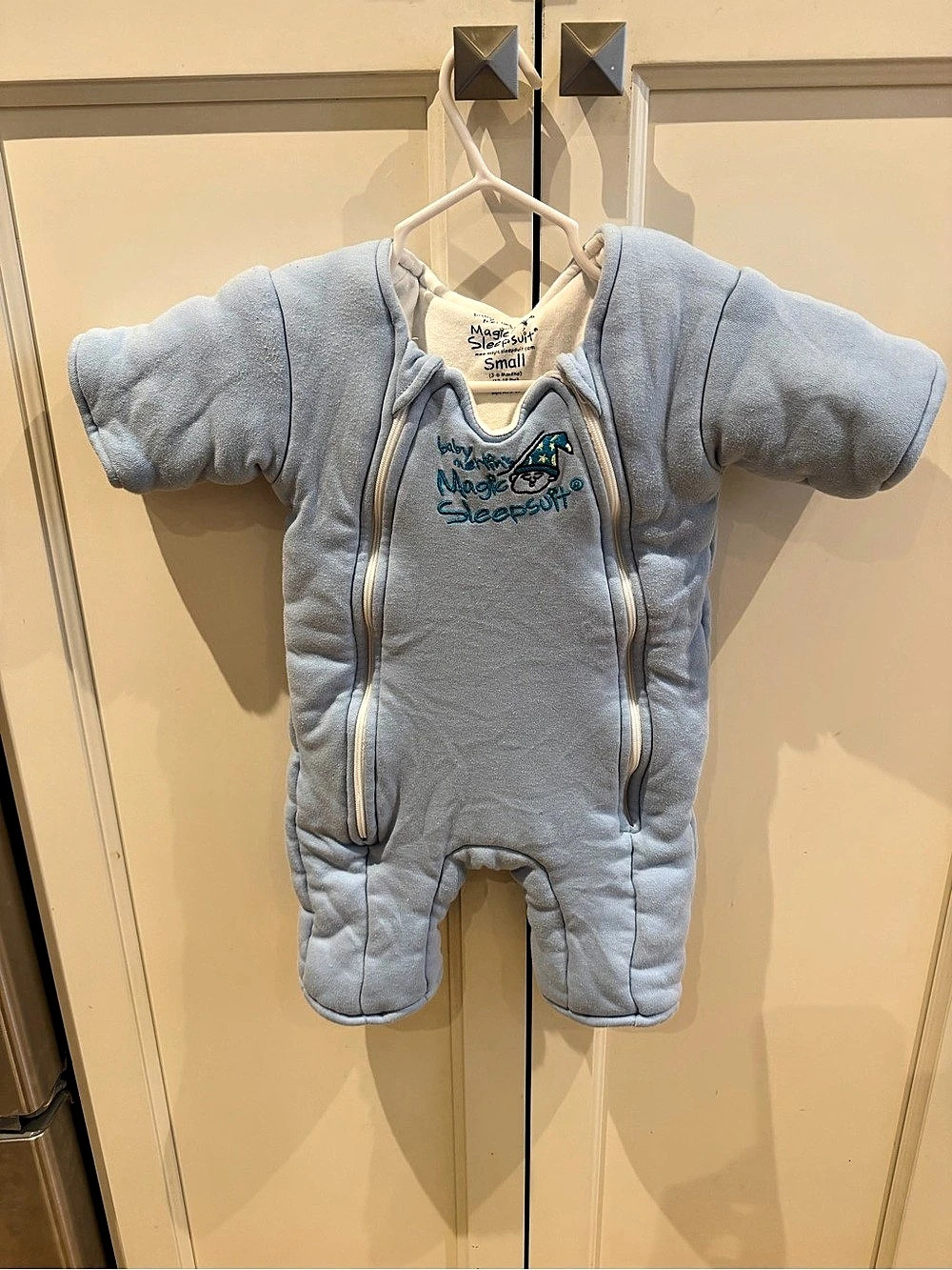 Baby Merlin Magic Sleepsuit 3-6m Baby Small Blue